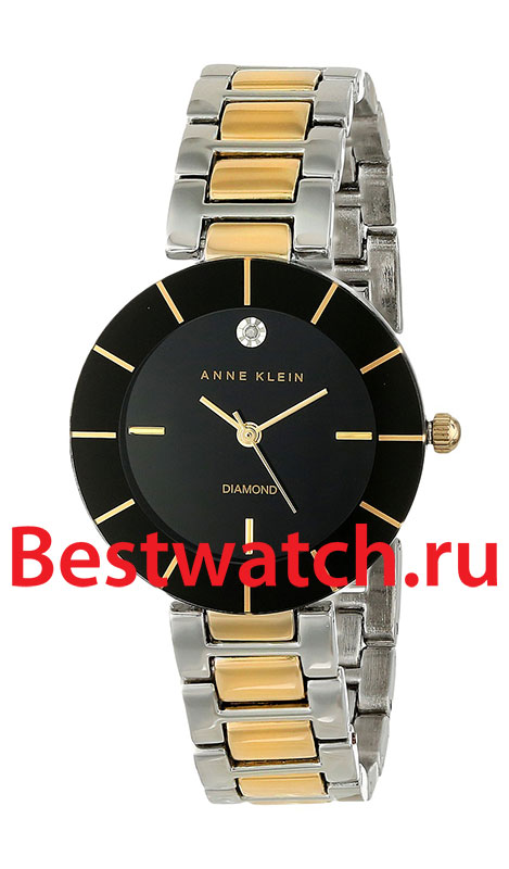 Часы Anne Klein Diamond 1807BKTT